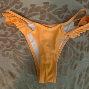 Coral swimming suit bottoms